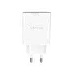 Canyon sieninis įkroviklis H-20 su USB-C 20W baltas