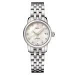 MIDO Memento Mori Limited Edition moteri&scaron;kas automatinis laikrodis 25 mm, nerūdijantis plienas, baltas perlmutro ciferblatas