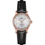 MIDO Baroncelli Lady moteri&scaron;kas laikrodis M76003104 29mm nerūdijantis plienas sidabrinis ciferblatas