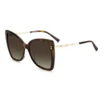 MISSONI Moteri&scaron;ki Akiniai nuo Saulės MIS0083S086 &ndash; Drugelio Formos Acetato Rėmelis, Gradientiniai Rudi Lę&scaron;iai, 58 mm