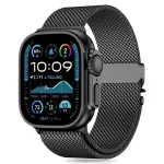 TECH-PROTECT MILANO Apple Watch 8 / 9 / 10 / 11 / SE / Ultra (44 / 45 / 46 / 49 mm) Black Stainless Steel Mesh Milanese Loop Strap