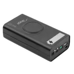 Akyga AK-BC-05 maitinimo banko korpusas 37000 mAh, 12x 18650, 22.5W, Qi, USB-C, 2x USB-A, Lightning