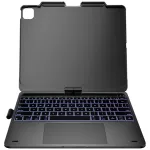 Typecase Flexbook Touch klaviatūros dėklas, skirtas iPad Air 13 M2 2024 / M3 2025 / M4 2026, pilkas