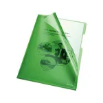 Bene Document Sleeves A4 150 &micro;m Green HPVC Glossy 100 Pieces/Pack
