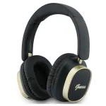&bdquo;Guess&ldquo; belaidžiai ausinės &bdquo;Over-Ear&ldquo; ENC &bdquo;Rectangle Metal Script&ldquo; juodos