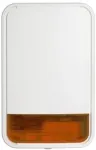 DSC PowerG belaidė lauko sirena su stroboskopu PG8911A, 868 MHz, 110 dB, maitinama baterijomis, balta/raudona