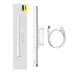Baseus Magnetic Stepless Pro Monitor Light su lietimo skydeliu (balta)