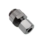 Koolance NZL-CU06 &ndash; Kompresinė jungtis variniams vamzdeliams, 6 mm OD, G 1/4 inch BSPP, sidabrinė