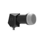 INVERTO Single Black Ultra Single LNB, 0.2 dB Noise Figure, 40 mm Feedhorn, F-Type