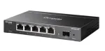 TP-Link Omada ES206X-M2 Easy Smart Switch su 5x 2.5G prievadais ir 1x 10G SFP+