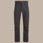 Craghoppers NosiLife Pro Convertible Trouser III vyri&scaron;kos žygio kelnės, juodosios paprikos spalvos