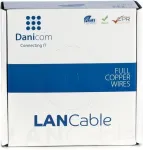 DSIT DANICOM CAT5E UTP 50 m PVC Fca tinklo kabelis DC-UTP5E-50-FCA