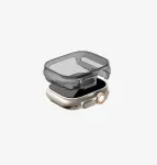 UNIQ Garde apsauginis dėklas, skirtas Apple Watch Ultra / Ultra 2 / Ultra 3 (49 mm) &ndash; dūminis pilkas