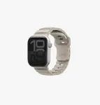 UNIQ Alton silikoninis Apple Watch dirželis 42/41/40 mm, smiltainio spalvos