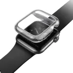 UNIQ Garde Apple Watch 44mm (Series 4/5/6/SE/SE2/SE3) apsauginis dėklas, dūminė pilka