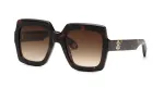 Roberto Cavalli SRC108-5204BL moteri&scaron;ki katės akies formos akiniai nuo saulės, mėlyno Havana ra&scaron;to rėmelis, gradientiniai mėlyni lę&scaron;iai, 52mm