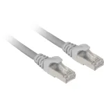 Tinklo kabelis Sharkoon Patch SFTP RJ-45 Cat.7a 3m Pilka