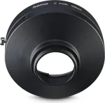 Hama objektyvo adapteris Nikon F bajonetui į C‑mount kameras, metalinis, juodas (00030771)