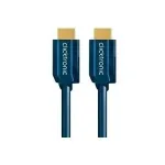 CLICKTRONIC Standard HDMI kabelis su Ethernet (HDMI A į HDMI A) - 20 m, High Speed, 4K, 3D, juodas