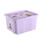 keeeper dėžė su dangteliu 15L Karolina &ldquo;Capybara&rdquo; 38x29,5x20,5cm Soft Purple