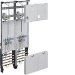 Hager ZK33Q3NT universZ komplektinis laukas 1050x500mm 3 ta&scaron;kų tvirtinimo 2 skaitiklių vietos 10 mm&sup2; su atjungimo funkcija
