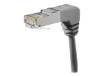 EXERTIS CONNECT Cat.6A S/FTP kampuotas komutacinis kabelis, 0,7 m, pilkas 854287