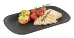 APS NERO GN 1/4 padavimo padėklas, melaminas, juodas, 265 x 162 x 25 mm 85281