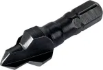 Wolfcraft 2546000 nusklembimo grąžtas 8 mm &scaron;e&scaron;iabriaunis kotas 1/4 colio HSS vieno a&scaron;menų 90&deg;