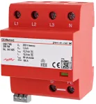 DEHN DSH TNS 255 FM kombinuotasis vir&scaron;įtampių ribotuvas Type 1+2 TN-S sistemoms (941405)
