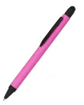 ONLINE SCHREIBGER&Auml;TE ALU Stylus ra&scaron;iklis su capacitive ekrano pie&scaron;tuku, rožinis, mėlynas ra&scaron;alas, aliuminio korpusas, i&scaron;traukiamas, papildomas, 1 vnt. (32117/3D)