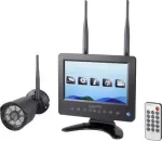 Sygonix SY-4548736 belaidis stebėjimo kamerų rinkinys, 4 kanalų, su 1 kamera, 720p, 2,4 GHz