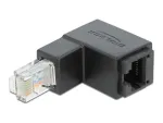 Adapteris RJ45 ki&scaron;tukas žemyn 90&deg; DeLOCK 86423