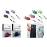 DURABLE Jojo STYLE Badge Reel su spyruokliniu kabliuku 832705, žalias