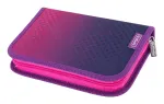 HERLITZ mokyklinis penalas Dip Dye rausvas/violetinis, 31 dalis, poliesteris, 205 x 140 x 38 mm, 2 atvartai, užtrauktukas 400205910
