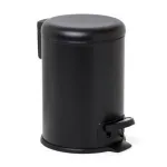 TATAY Pedal Bin 3L Nordic nerūdijančio plieno/juoda &scaron;iuk&scaron;lių dėžė su pedalu