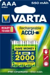 Įkraunama baterija Varta Ready2Use HR03 AAA 4vnt