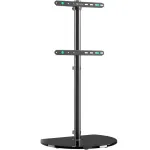 Grindinis TV stovas ONKRON TS5060-B, 30&ndash;60 colių, juodas, reguliuojamas auk&scaron;tis ir pasvirimas