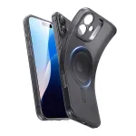 ESR Zero Clear HaloLock 1A7720202 dėklas iPhone 16 Plus, MagSafe, TPU, juodas