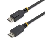 StarTech.com 2 m DisplayPort 1.2 laidas &ndash; 4K x 2K Ultra HD VESA sertifikuotas DP&ndash;DP laidas monitoriui su fiksavimo jungtimis