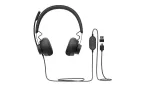 LOGITECH Zone Wired - USB-C / USB-A - Ausinės - MS Teams sertifikuotos - Juodos