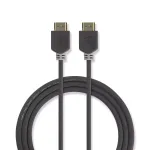 HDMI kabelis Nedis CVBW34000AT100 10 m, A tipo ki&scaron;tukas &ndash; ki&scaron;tukas, auksuoti kontaktai