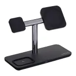 Belaidė įkrovimo stotelė UNITEK P1212A 15W Wireless ABS Juoda Sidabrinė