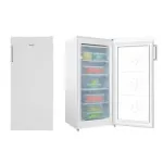 Amica FZ208.3AA(E) &scaron;aldiklis, laisvai pastatomas, vienerios durys, mechaninis valdiklis, 39 dB, E energijos klasė, baltos spalvos