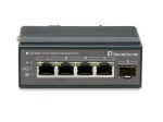 Industrinis tinklo jungiklis LevelOne IGU-0501 Gigabit Ethernet PoE juodas