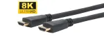 Vivolink Pro PROHDMIFUHD2 HDMI 2.1 kabelis, 8K, 120Hz, 48 Gb/s, HDMI A tipo (standartinė) jungtis, 2 m, juodas