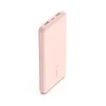 BELKIN BOOST&uarr;CHARGE 10000 mAh ne&scaron;iojamas maitinimo bankas USB-C / USB-A 15W &ndash; rožinis auksas