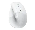 LOGITECH belaidė vertikali pelė Lift for Business, de&scaron;inei rankai, baltos spalvos