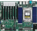 Serverinė motininė plok&scaron;tė ASRock ROMED8-2T/BCM, AMD EPYC 7003, lizdas SP3, ATX, 8&times; DDR4 DIMM, 3&times; RJ-45, 10&times; SATA III, 7&times; PCIe x16 Gen4