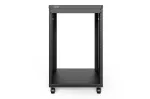 DIGITUS 16U AVS stovas 780x507x460mm srieginės tvirtinimo angos ratukai juodas