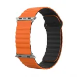 Apyrankė GUAN Premium Apple Watch 38/40/41/42 mm &ndash; oranžinė ir juoda
